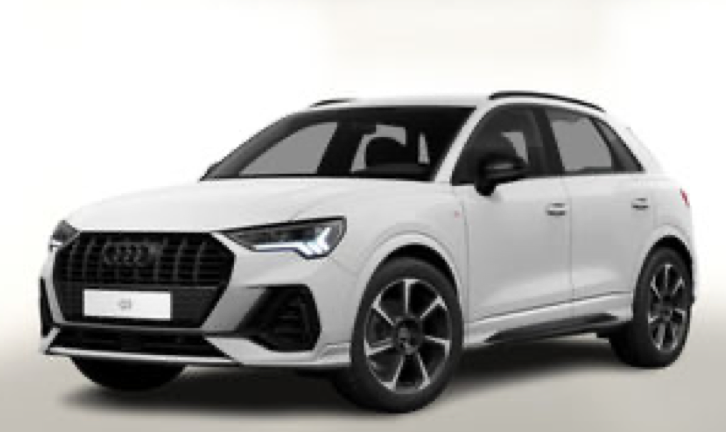 Audi Q3 35 TDI 150 S tronic 2xS line 19P ParcA blanc - Export Marseille