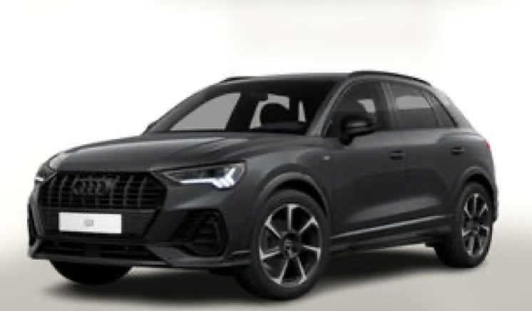 Audi Q3 35 TDI 150 S tronic 2xS line 19P ParcA gris - Export Marseille